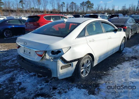 2013 Hyundai Sonata Gls из США, поврежденный, VIN 5NPEB4AC4DH785776